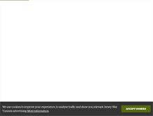 Tablet Screenshot of jerseywartunnels.com